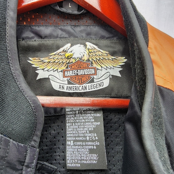HarleyDavidson Jackets & Coats Mens Harleydavidson Classic Medium Weight Nylon Riding